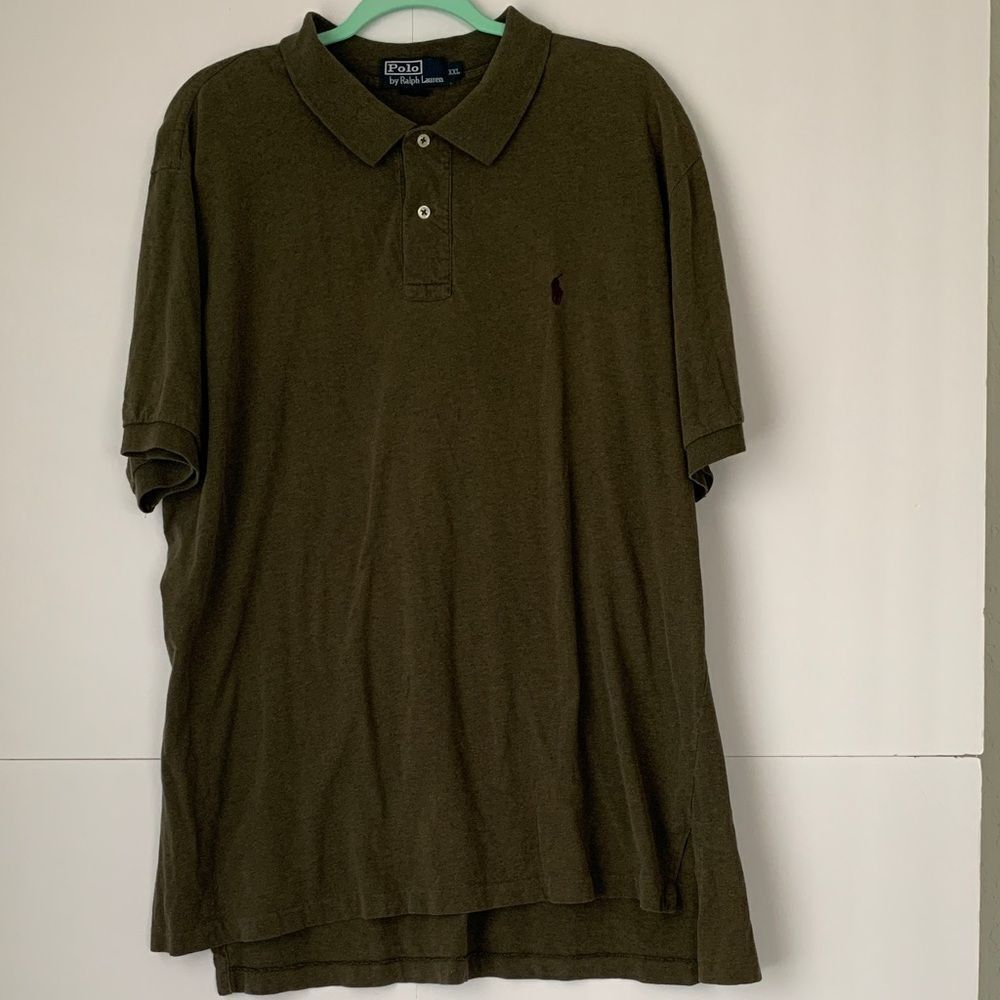 Polo by Ralph Lauren Dark Green Men's Polo Shirt Size XXL